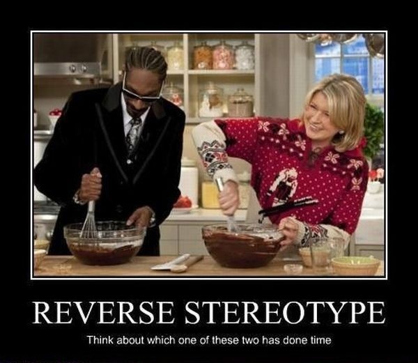 Reverse stereotype