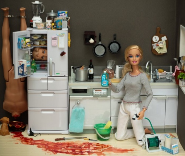 Barbie, serial killer set